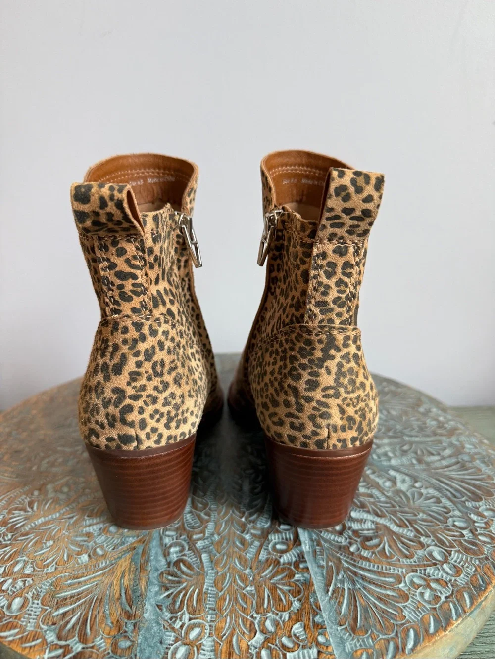 NWOT! Dolce Vita Silma Leopard ankle booties size 6.5